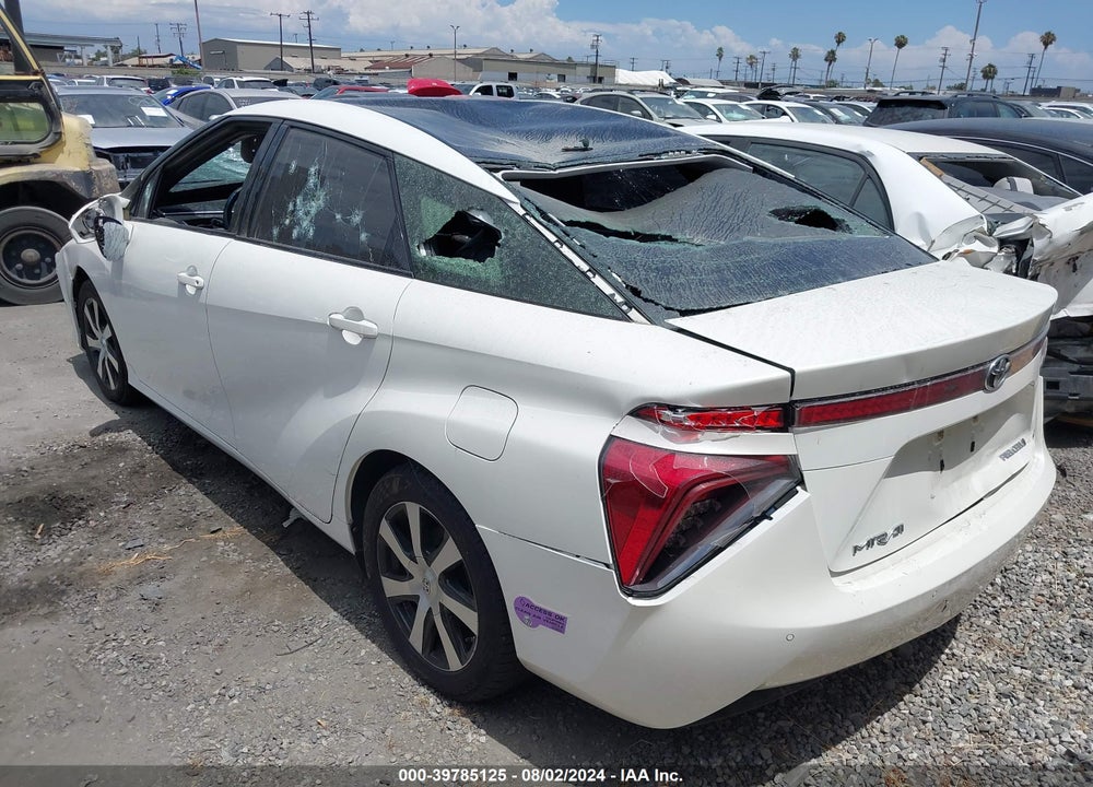2018 TOYOTA MIRAI VIN: JTDBVRBD3JA004862