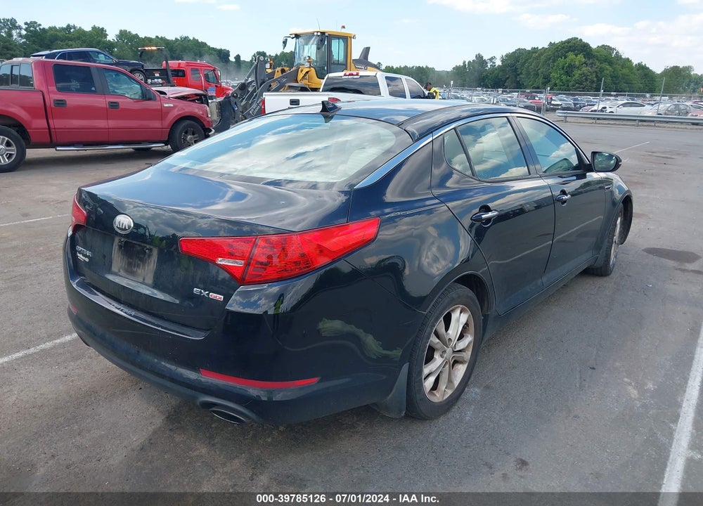 2013 KIA OPTIMA EX VIN: 5XXGN4A76DG113104