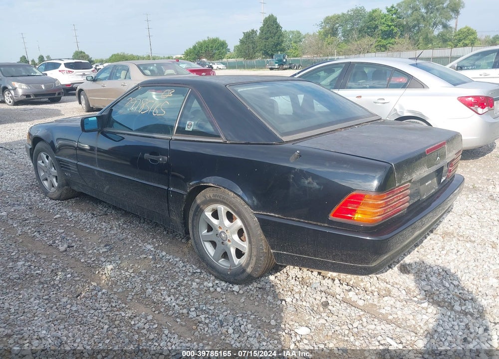 1992 MERCEDES-BENZ 500 SL VIN: WDBFA66E4NF058161