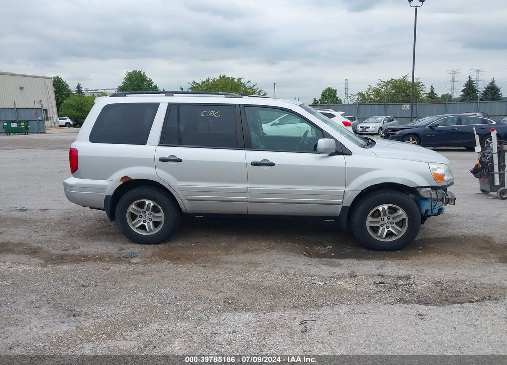 2005 HONDA PILOT EX-L VIN: 5FNYF18535B049449
