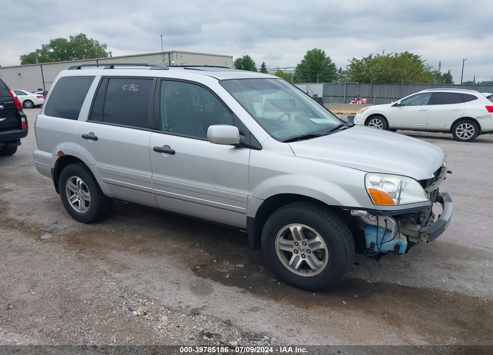 2005 HONDA PILOT EX-L VIN: 5FNYF18535B049449