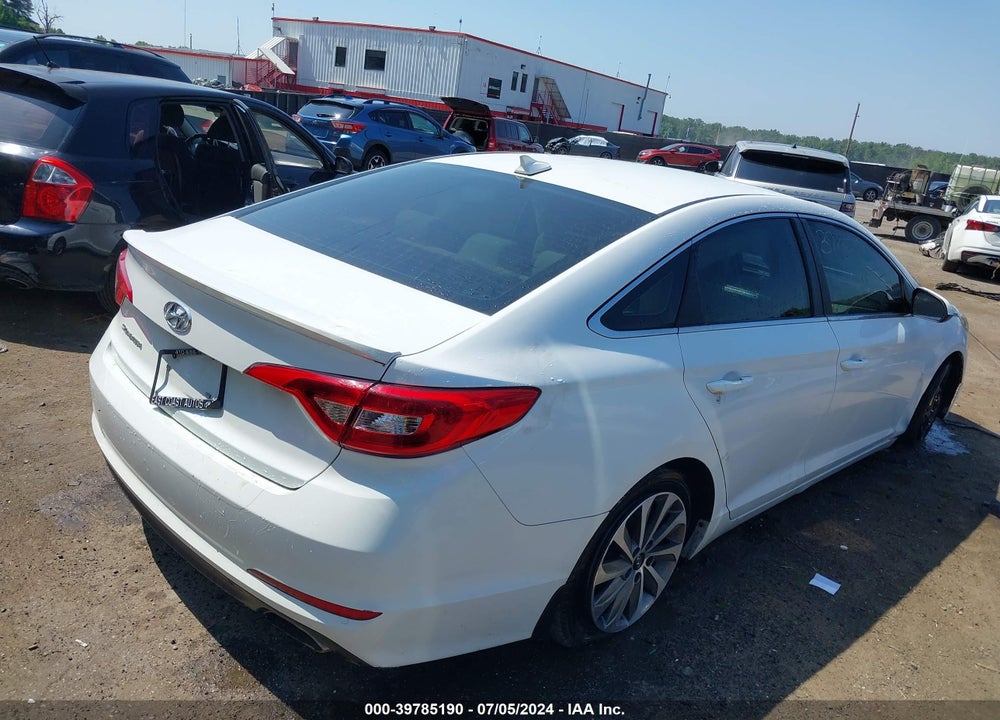 2016 HYUNDAI SONATA SE VIN: 5NPE24AF2GH291382