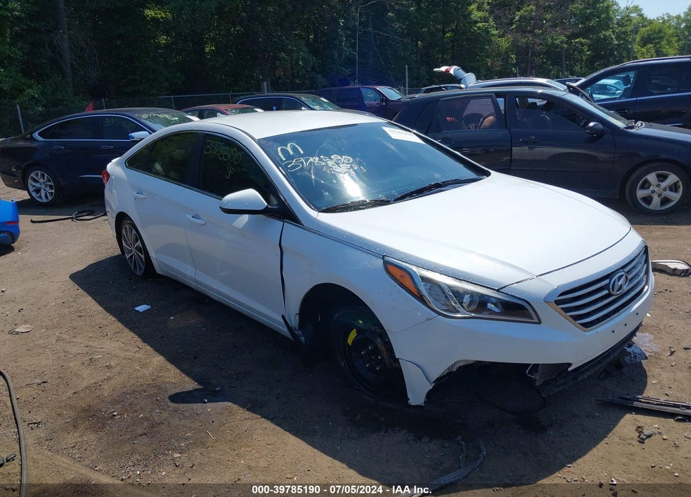 2016 HYUNDAI SONATA SE VIN: 5NPE24AF2GH291382