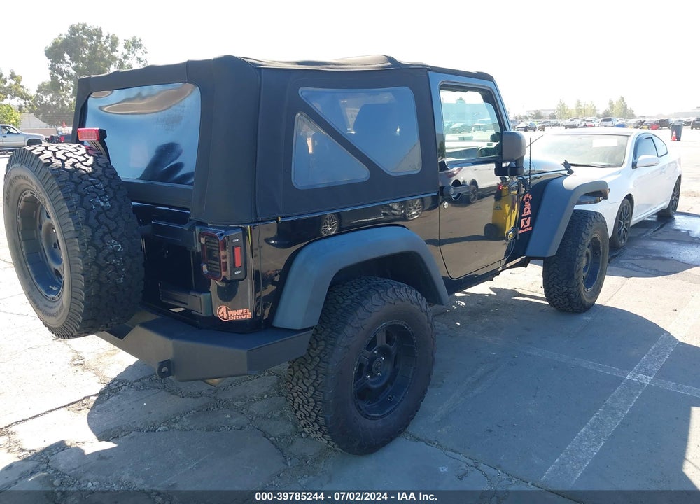 2009 JEEP WRANGLER X VIN: 1J4FA24149L775039