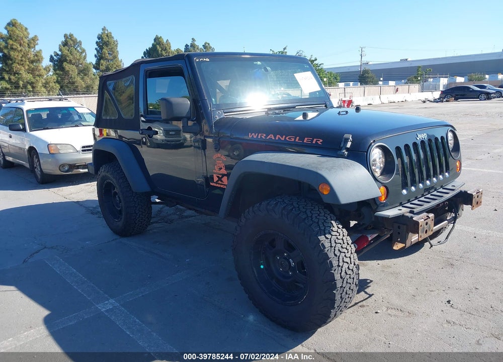 2009 JEEP WRANGLER X VIN: 1J4FA24149L775039