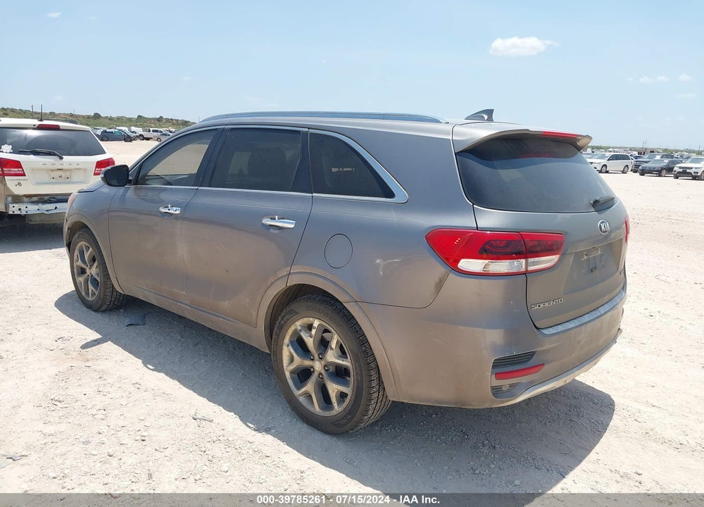 2017 KIA SORENTO 3.3L SX VIN: 5XYPK4A52HG231546