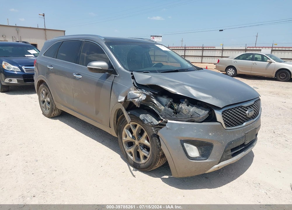 2017 KIA SORENTO 3.3L SX VIN: 5XYPK4A52HG231546