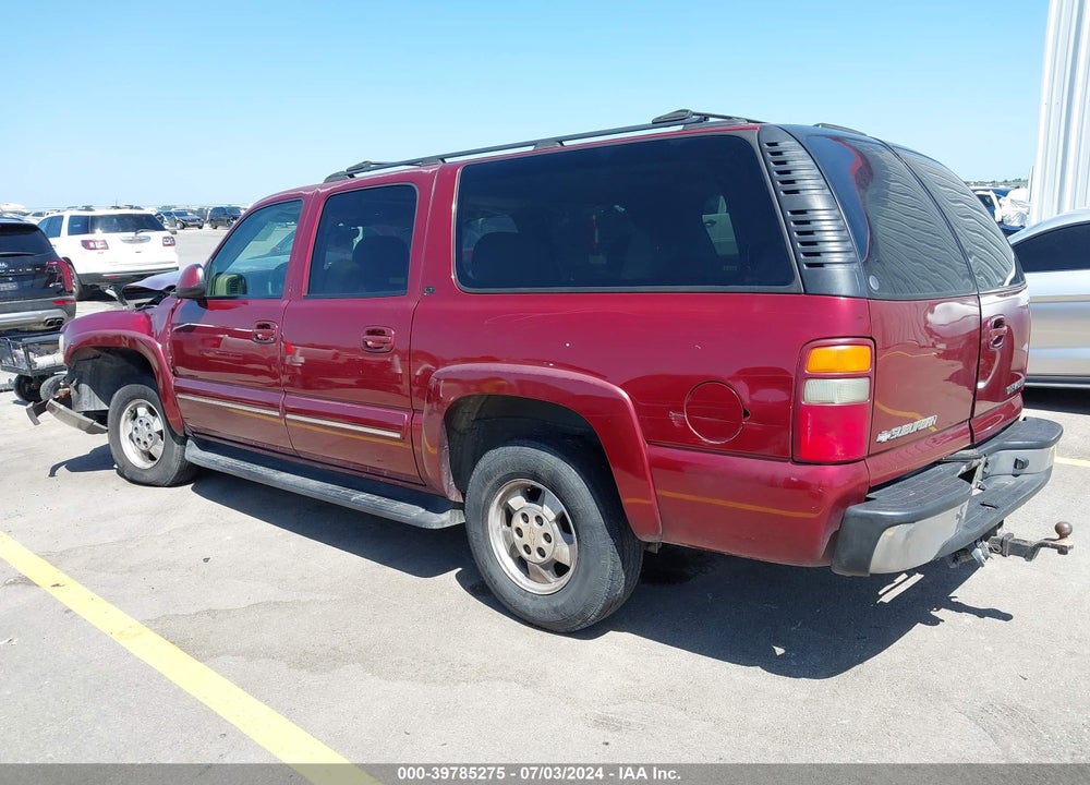 2002 CHEVROLET SUBURBAN 1500 LT VIN: 1GNEC16Z12J194065