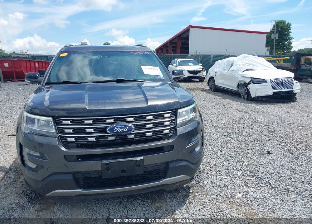 2017 FORD EXPLORER XLT VIN: 1FM5K8D82HGA02409