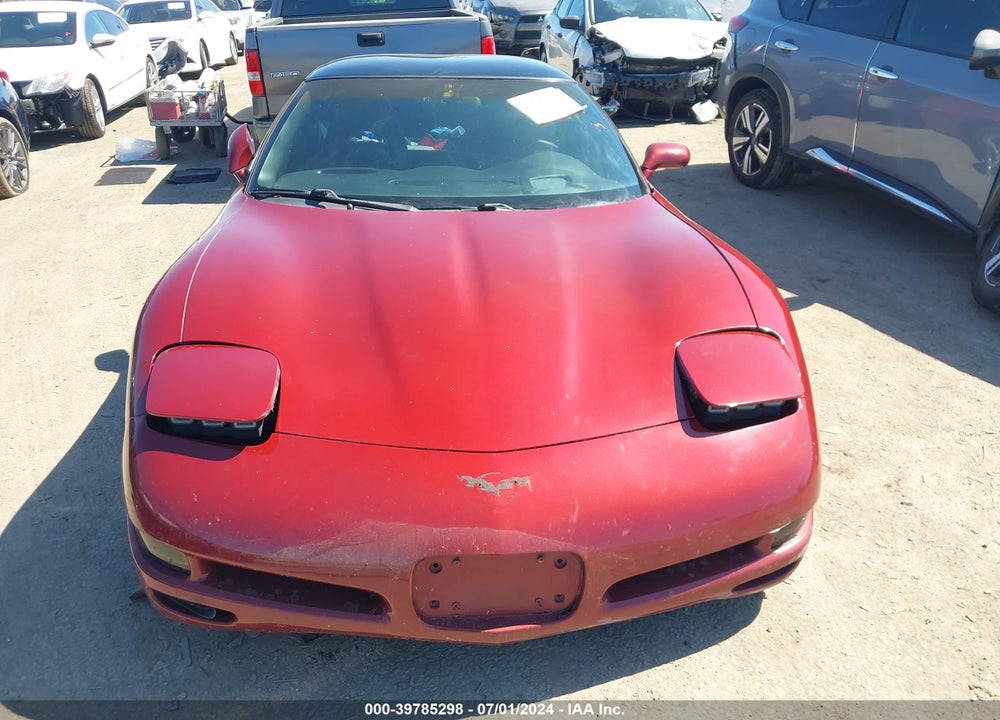 2000 CHEVROLET CORVETTE VIN: 1G1YY22G6Y5110589