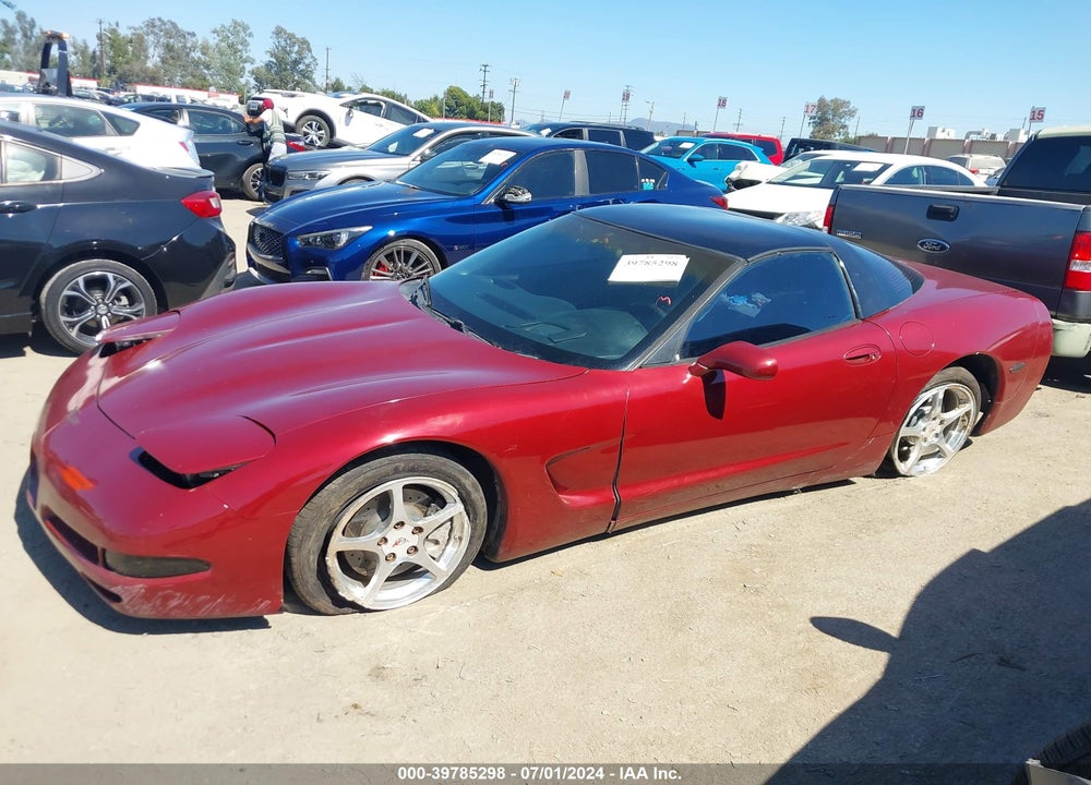 2000 CHEVROLET CORVETTE VIN: 1G1YY22G6Y5110589