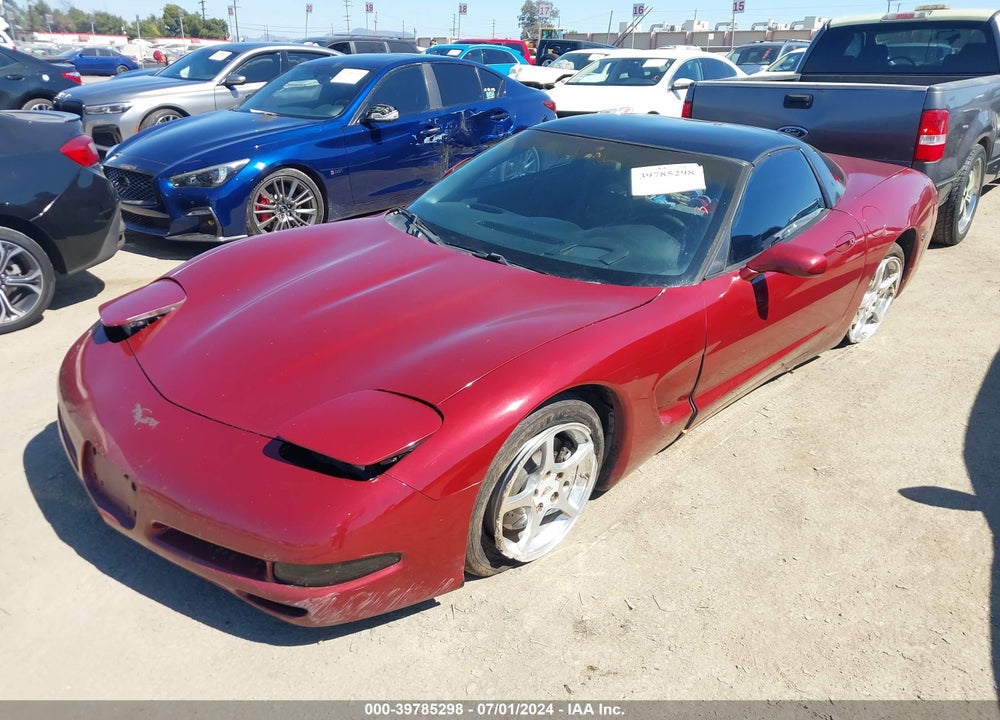 2000 CHEVROLET CORVETTE VIN: 1G1YY22G6Y5110589