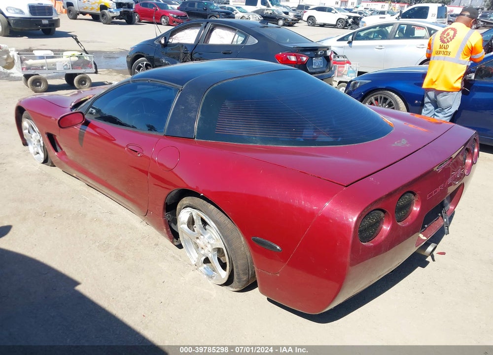 2000 CHEVROLET CORVETTE VIN: 1G1YY22G6Y5110589