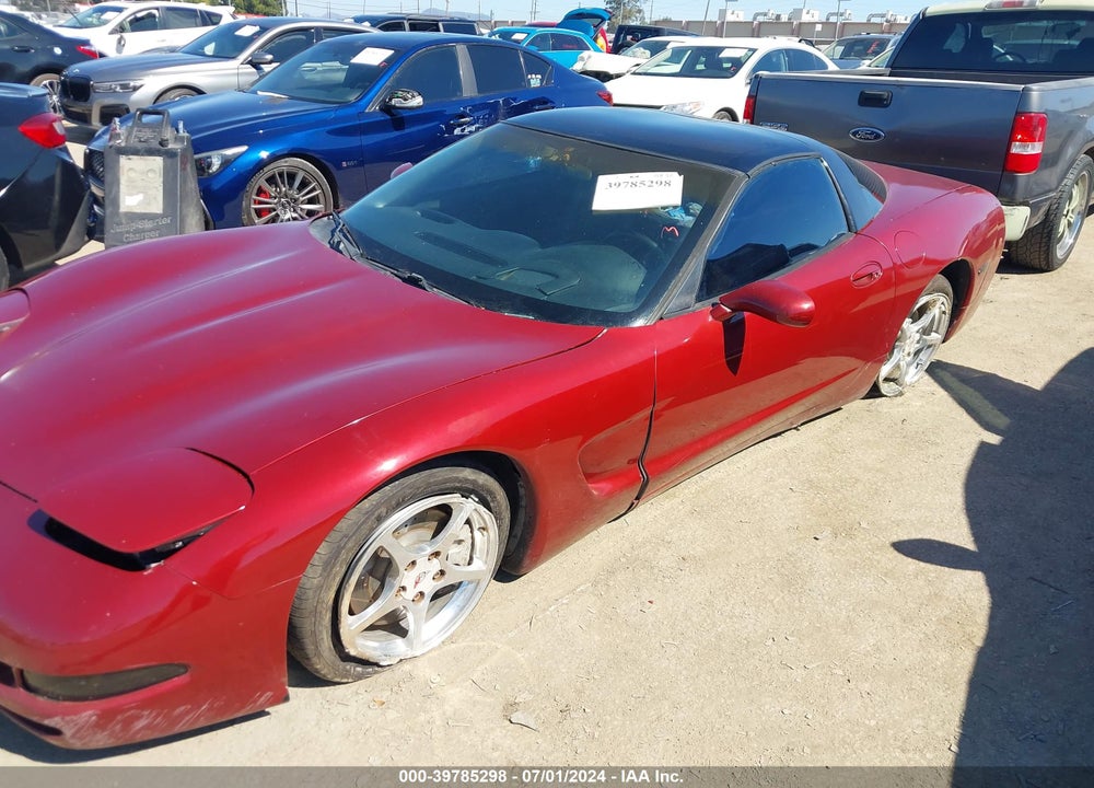 2000 CHEVROLET CORVETTE VIN: 1G1YY22G6Y5110589