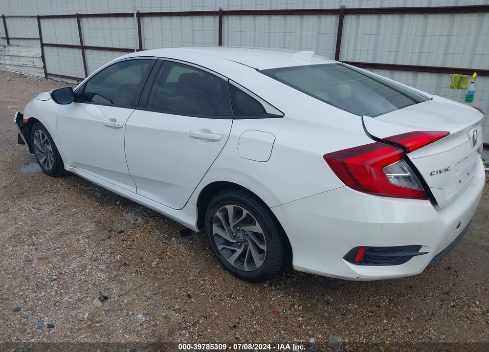 2018 HONDA CIVIC EX VIN: 2HGFC2F76JH529002
