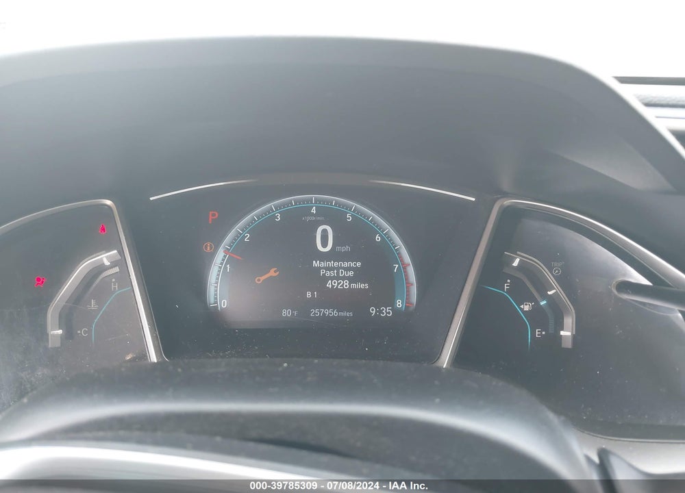 2018 HONDA CIVIC EX VIN: 2HGFC2F76JH529002