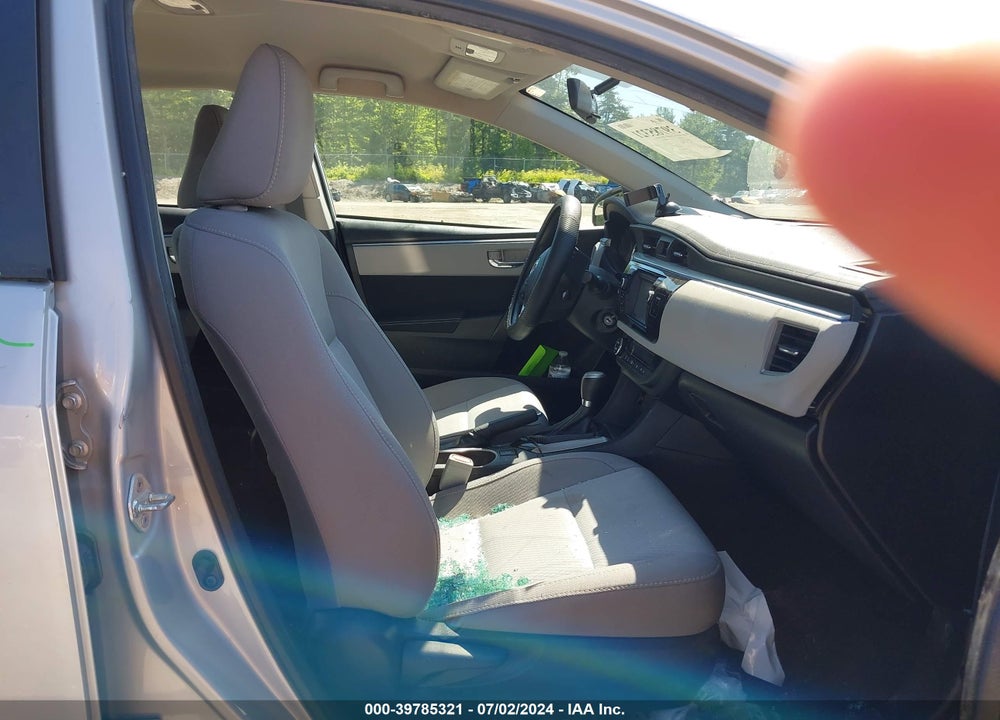 2016 TOYOTA COROLLA LE VIN: 2T1BURHE2GC638378