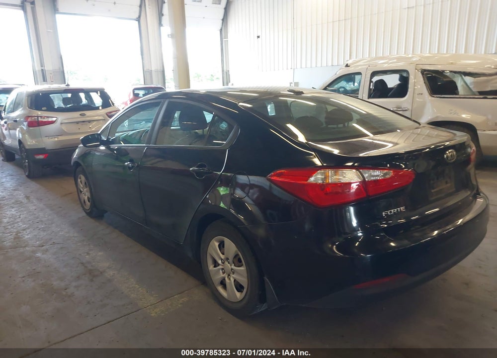 2016 KIA FORTE LX VIN: KNAFK4A67G5595812