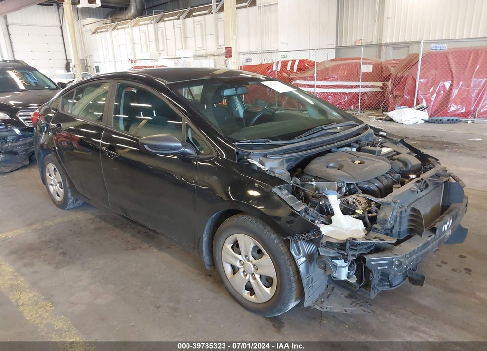 2016 KIA FORTE LX VIN: KNAFK4A67G5595812