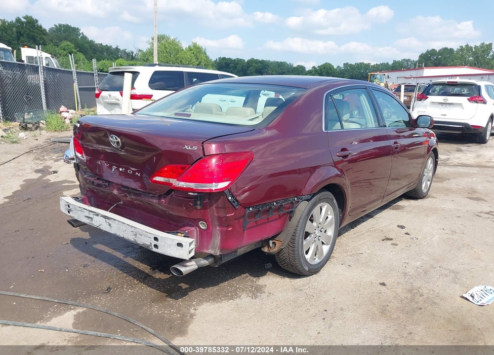 2005 TOYOTA AVALON XLS VIN: 4T1BK36B15U048583