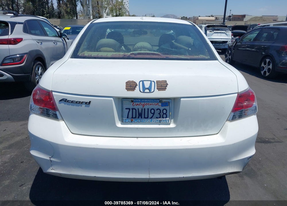 2008 HONDA ACCORD 2.4 EX-L VIN: 1HGCP268X8A133454