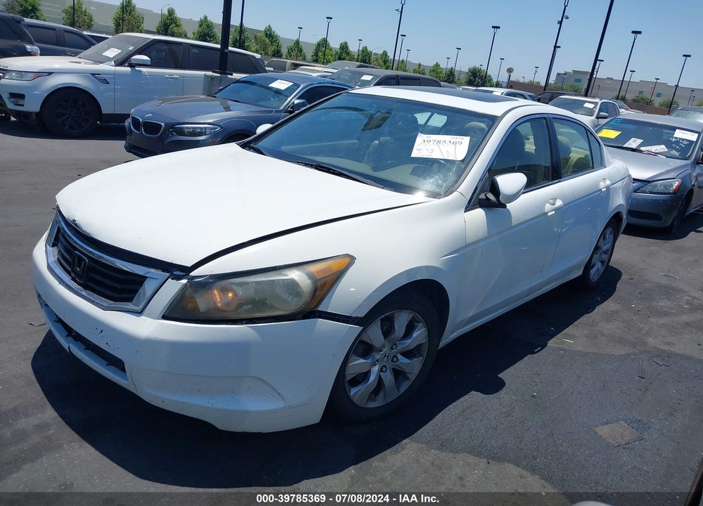 2008 HONDA ACCORD 2.4 EX-L VIN: 1HGCP268X8A133454