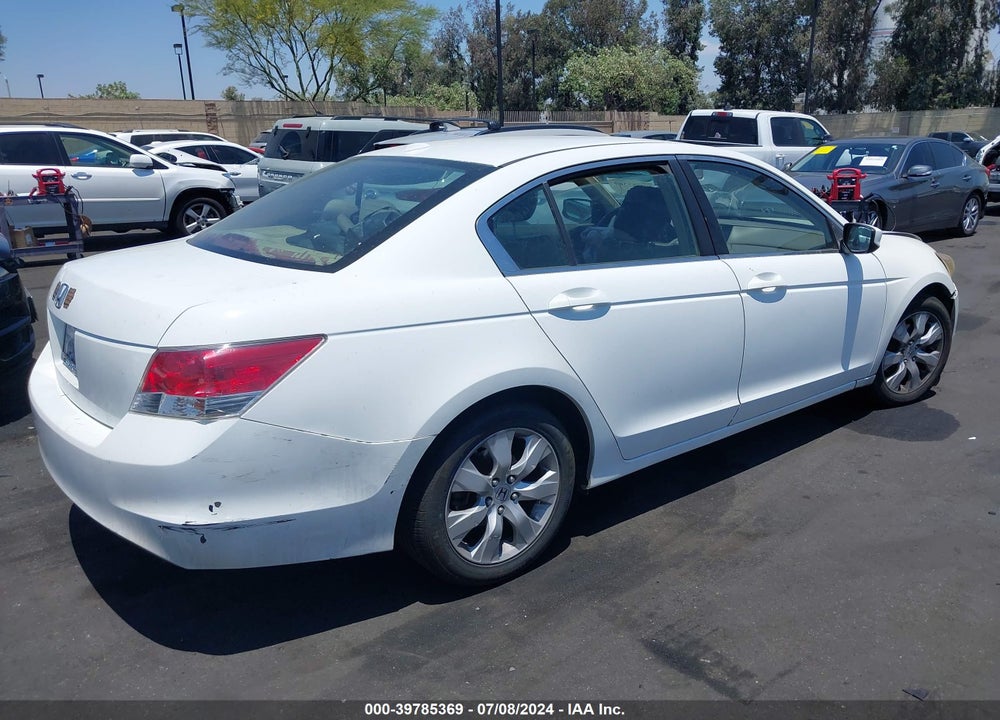 2008 HONDA ACCORD 2.4 EX-L VIN: 1HGCP268X8A133454