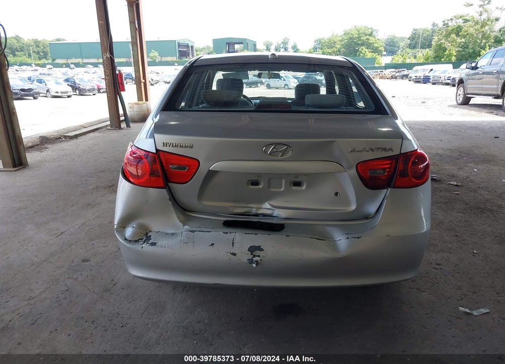2008 HYUNDAI ELANTRA GLS/SE VIN: KMHDU46D48U561776