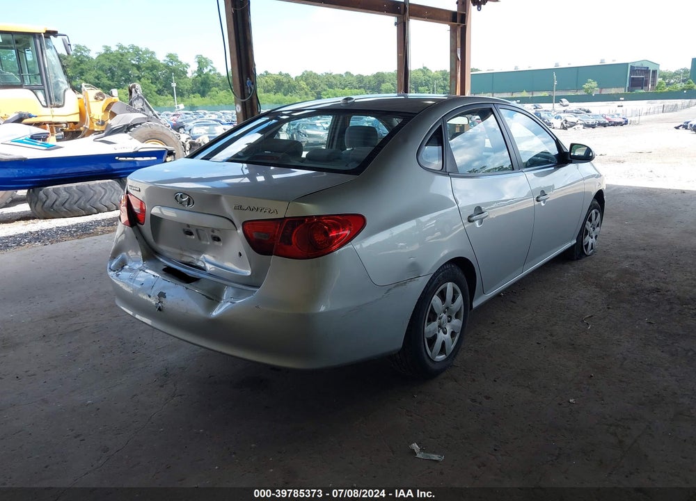 2008 HYUNDAI ELANTRA GLS/SE VIN: KMHDU46D48U561776