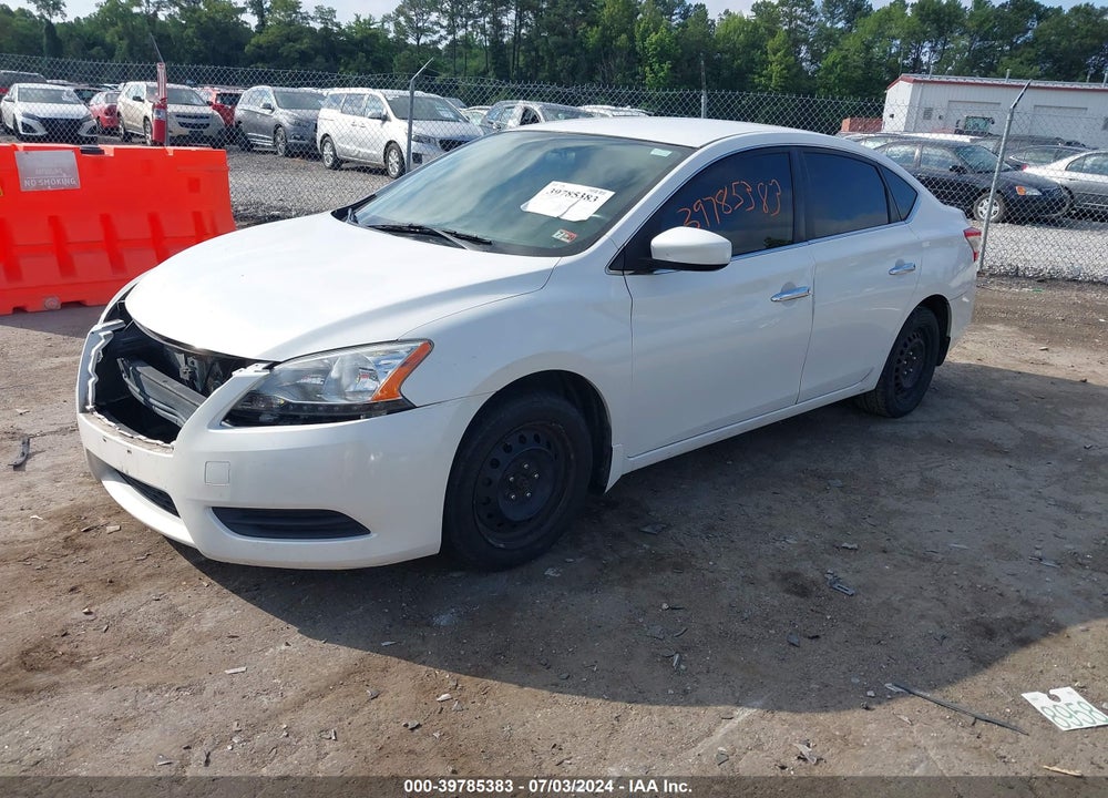 2014 NISSAN SENTRA VIN: 3N1AB7AP8EL647780