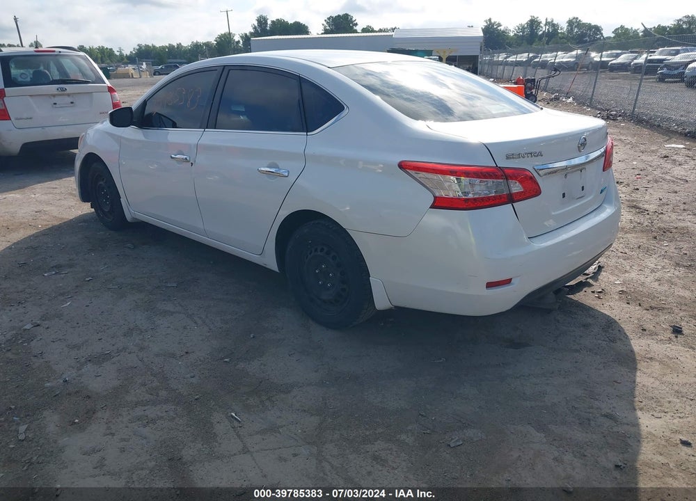 2014 NISSAN SENTRA VIN: 3N1AB7AP8EL647780