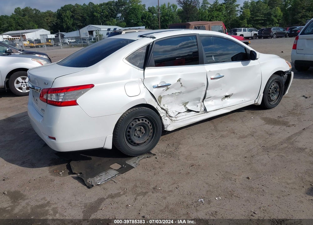 2014 NISSAN SENTRA VIN: 3N1AB7AP8EL647780