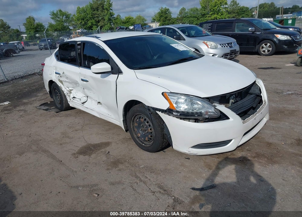 2014 NISSAN SENTRA VIN: 3N1AB7AP8EL647780