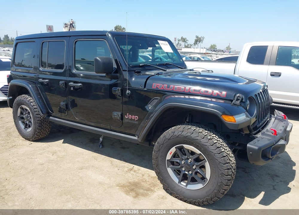 2019 JEEP WRANGLER UNLIMITED RUBICON 4X4 VIN: 1C4HJXFG8KW606093
