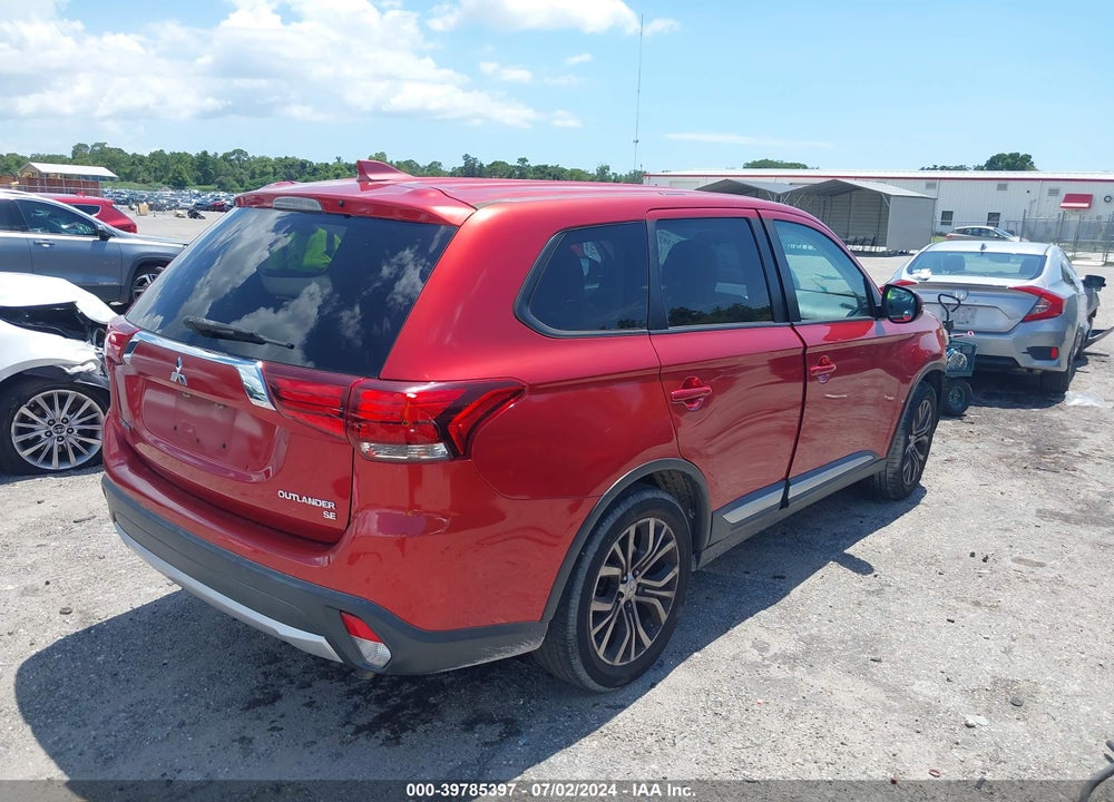 2017 MITSUBISHI OUTLANDER SE VIN: JA4AD3A3XHZ066978