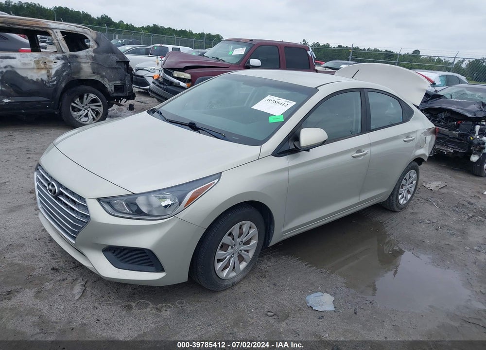 2019 HYUNDAI ACCENT SE VIN: 3KPC24A37KE077160