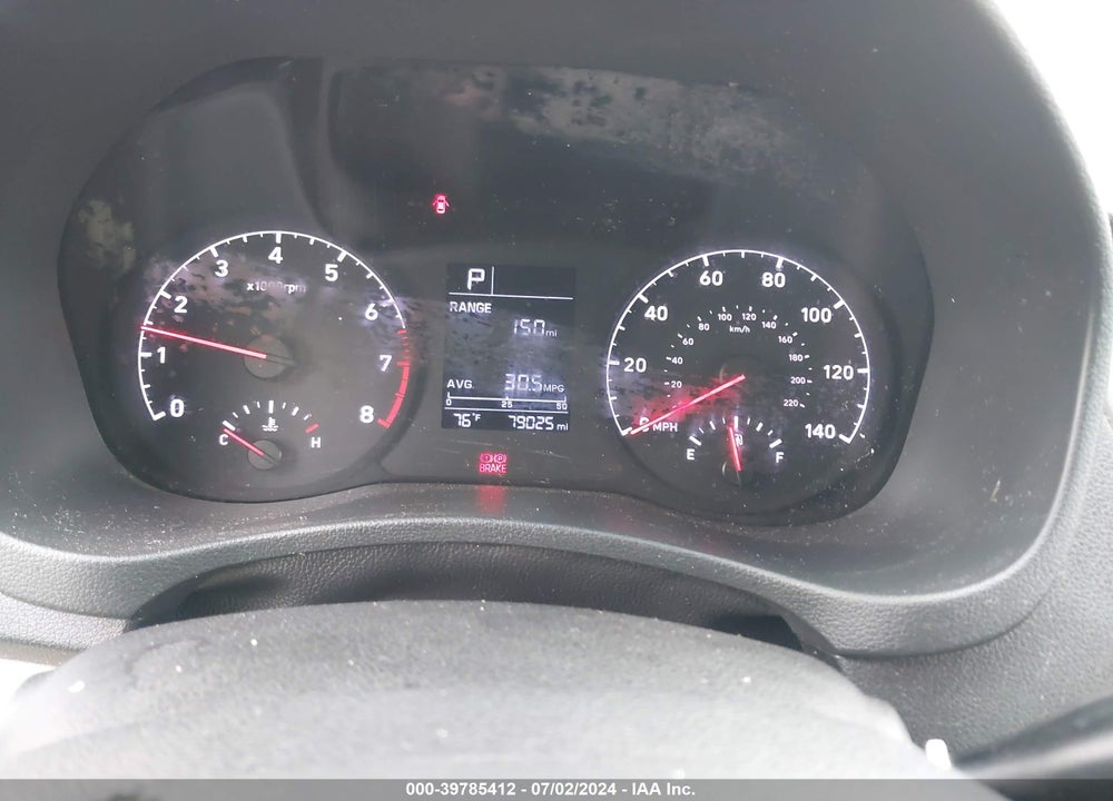 2019 HYUNDAI ACCENT SE VIN: 3KPC24A37KE077160