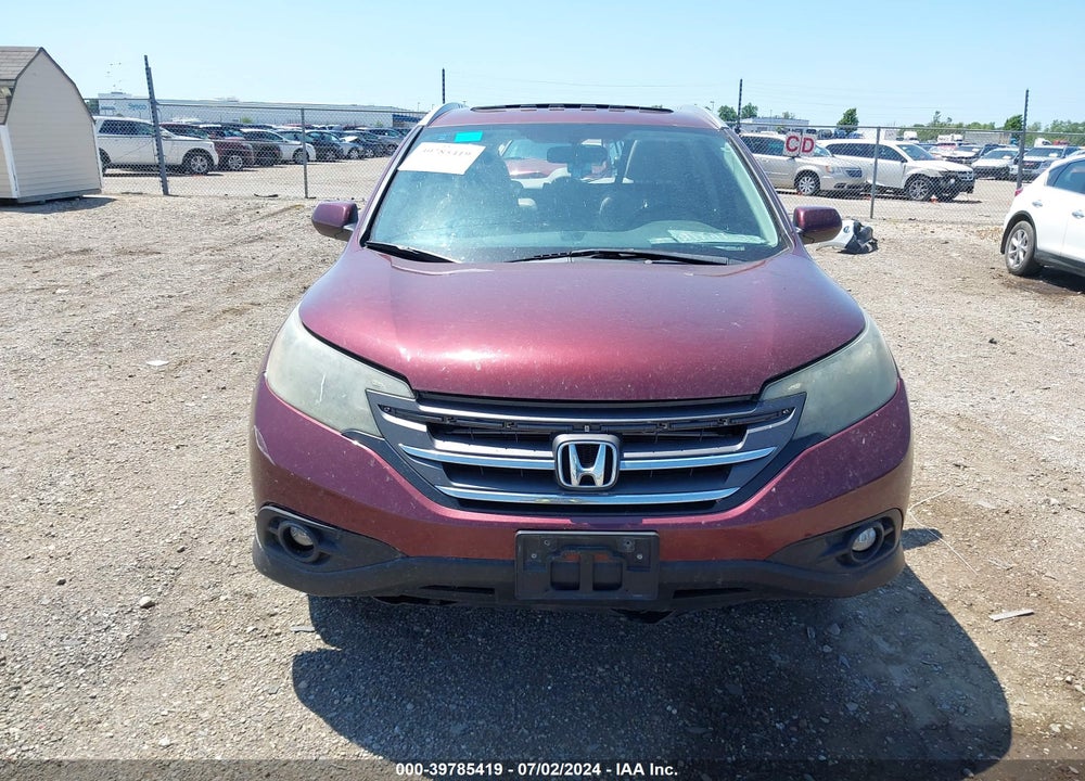 2013 HONDA CR-V EX-L VIN: 5J6RM4H76DL002757