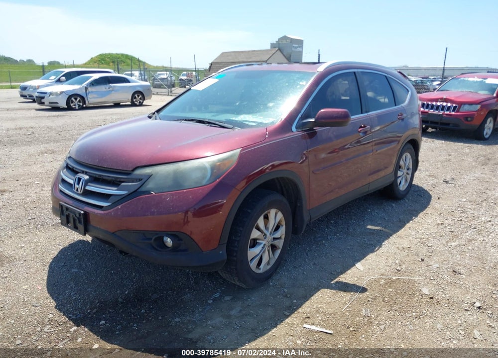 2013 HONDA CR-V EX-L VIN: 5J6RM4H76DL002757