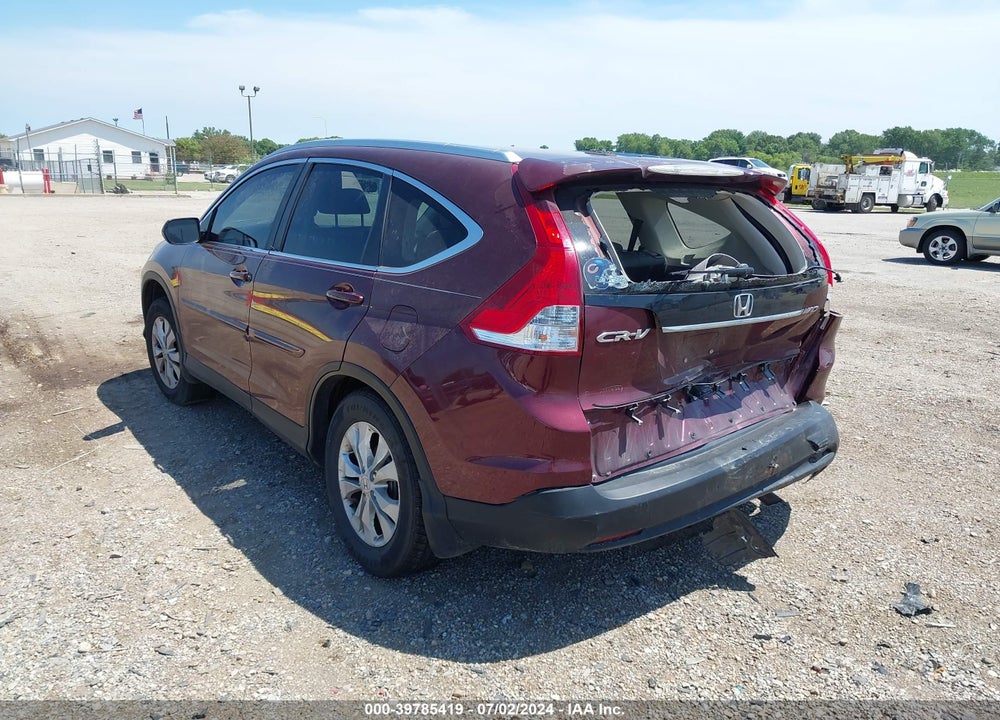 2013 HONDA CR-V EX-L VIN: 5J6RM4H76DL002757