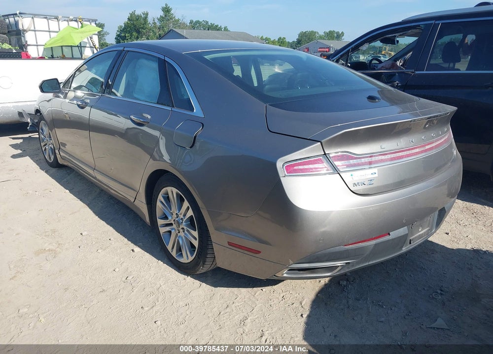 2015 LINCOLN MKZ VIN: 3LN6L2GK6FR619789