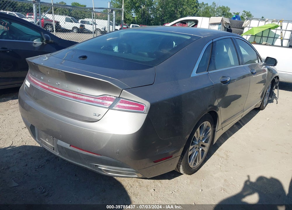 2015 LINCOLN MKZ VIN: 3LN6L2GK6FR619789