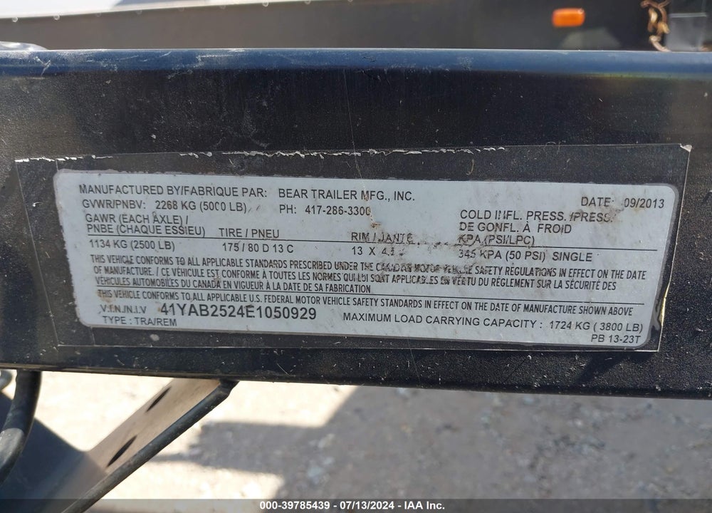 2012 AVALON OTHER VIN: DVN61064F212