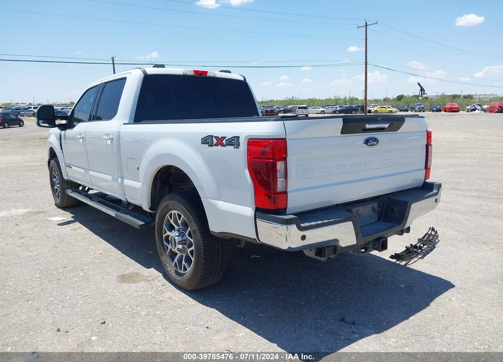 2021 FORD F-250 LARIAT VIN: 1FT8W2BT7MED25256