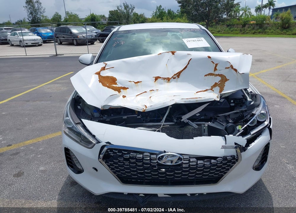 2018 HYUNDAI ELANTRA GT SPORT VIN: KMHH55LC6JU029354