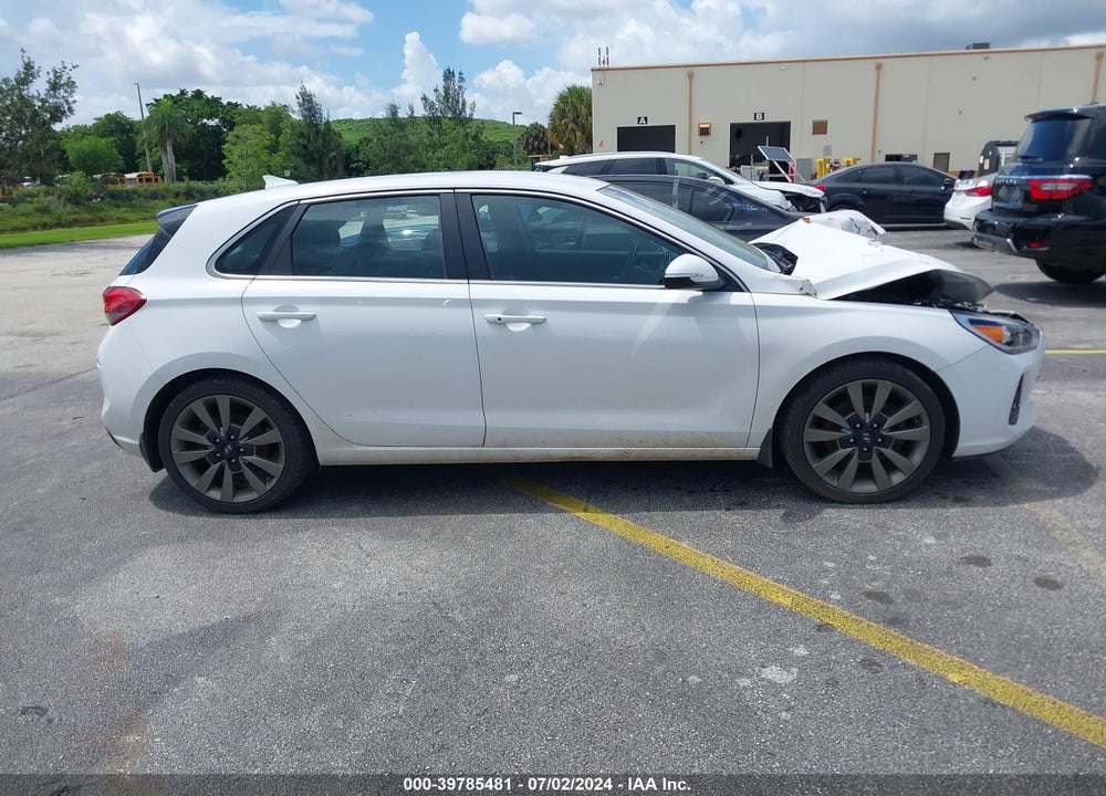 2018 HYUNDAI ELANTRA GT SPORT VIN: KMHH55LC6JU029354