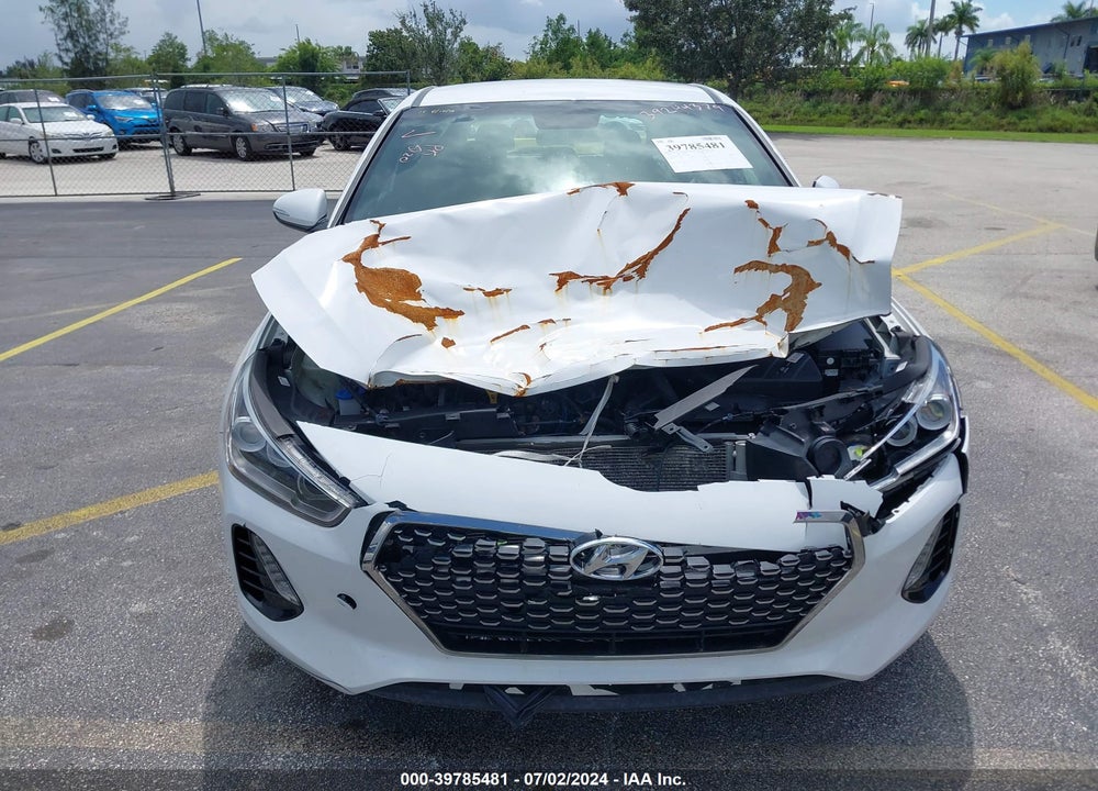 2018 HYUNDAI ELANTRA GT SPORT VIN: KMHH55LC6JU029354