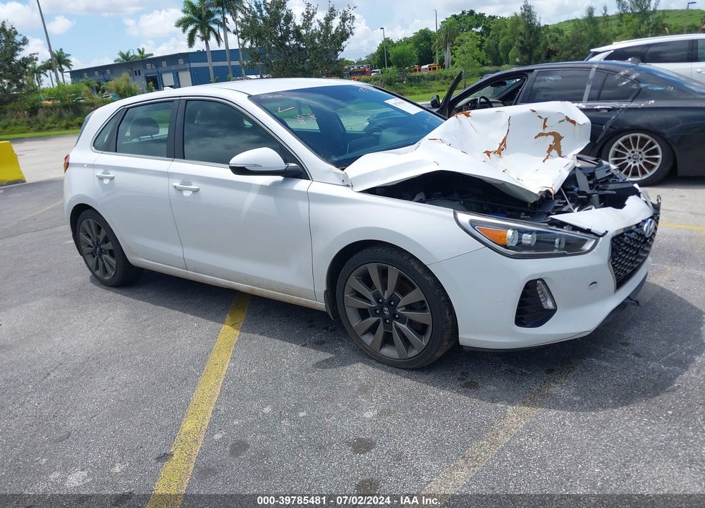 2018 HYUNDAI ELANTRA GT SPORT VIN: KMHH55LC6JU029354