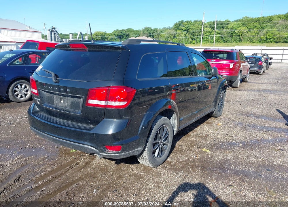 2018 DODGE JOURNEY SXT VIN: 3C4PDCBG0JT522727