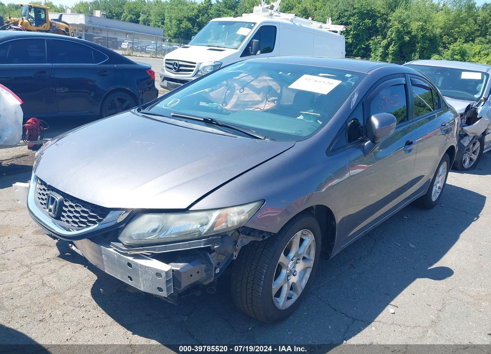 2015 HONDA CIVIC LX VIN: 19XFB2F55FE233164